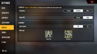 Display settings (Image via Free Fire MAX)